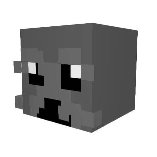 NisseTheBest Minecraft avatar head, 3D render