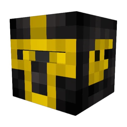 Nitemare23 Minecraft avatar head, 3D render