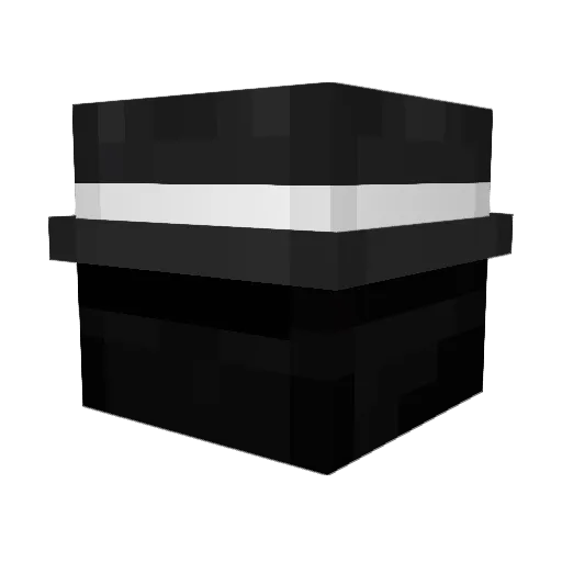 Niteronio Minecraft avatar head, 3D render