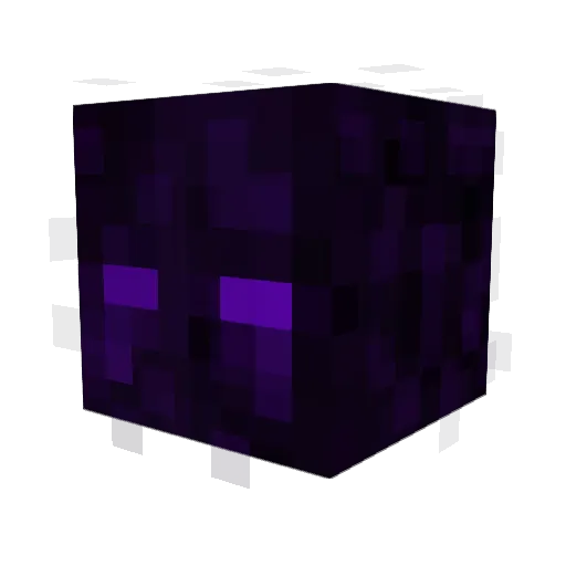 Nitrix8189 Minecraft avatar head, 3D render