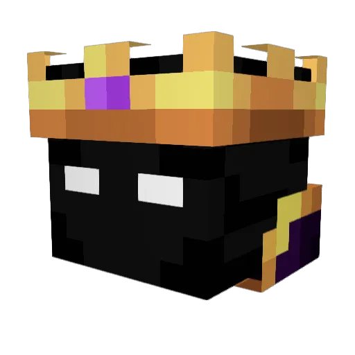 Nitro12341 Minecraft avatar head, 3D render