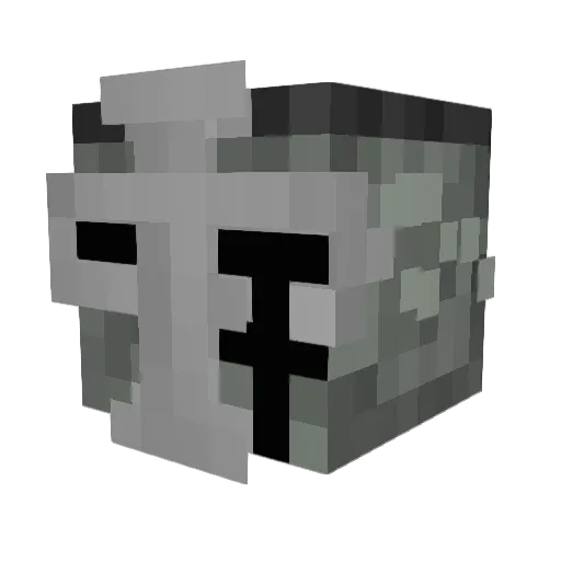 Nitro8996 Minecraft avatar head, 3D render