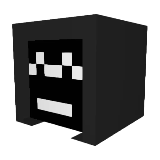 Nitro_Bean Minecraft avatar head, 3D render