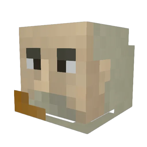 Nitrodu47 Minecraft avatar head, 3D render