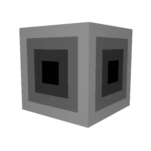 Nitrolad Minecraft avatar head, 3D render