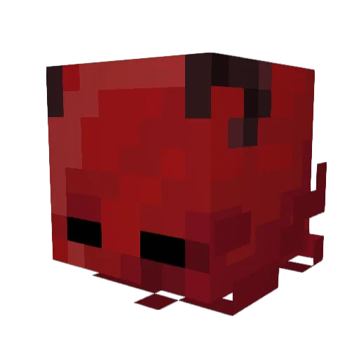 NitrousC Minecraft avatar head, 3D render