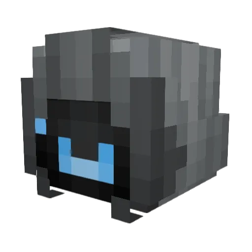 Nitru_ Minecraft avatar head, 3D render