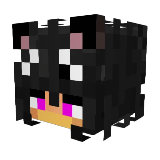 Nitski68 Minecraft avatar head, 3D render