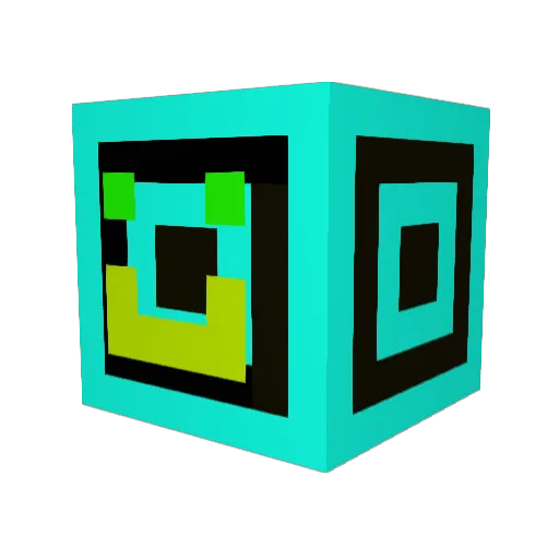 NittaiR Minecraft avatar head, 3D render
