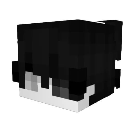 Nitzana86 Minecraft avatar head, 3D render