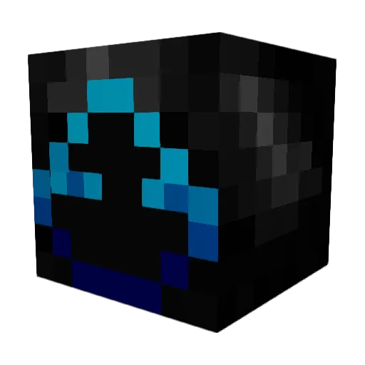 Niugnep1 Minecraft avatar head, 3D render