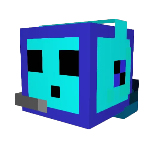 Nivlac84 Minecraft avatar head, 3D render