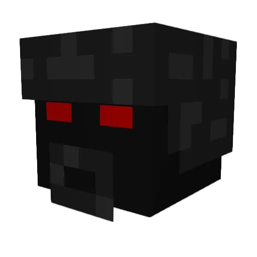 NiwMine Minecraft avatar head, 3D render