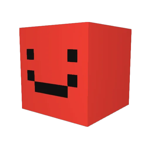 Nixskilled Minecraft avatar head, 3D render