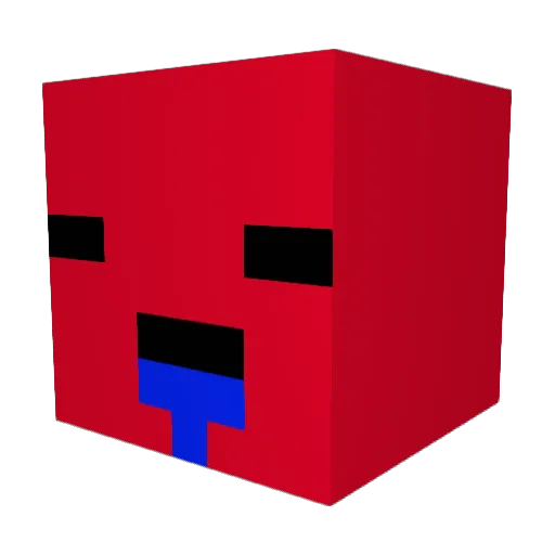 NixusBro Minecraft avatar head, 3D render