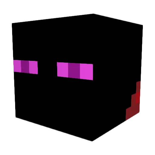 Nlghtmare11 Minecraft avatar head, 3D render