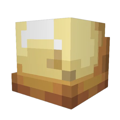 Nmifs Minecraft avatar head, 3D render