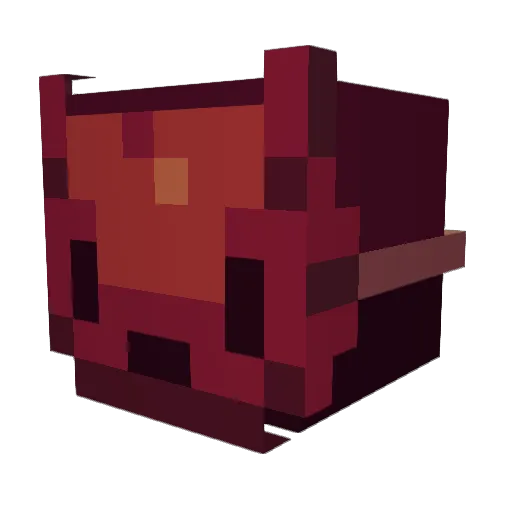 Nmsd Minecraft avatar head, 3D render