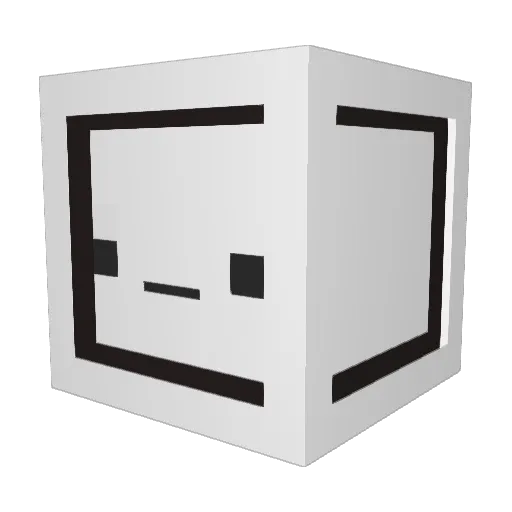 Nndo_zi Minecraft avatar head, 3D render