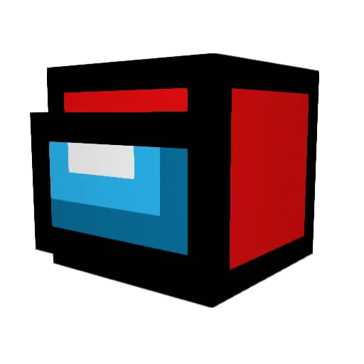 NnyKkO Minecraft avatar head, 3D render