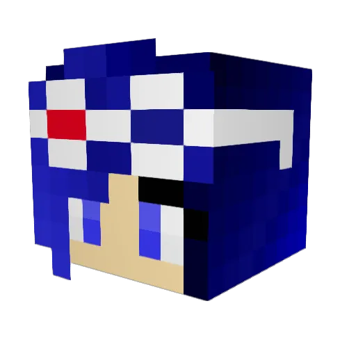 No0ThisIsPatrick Minecraft avatar head, 3D render