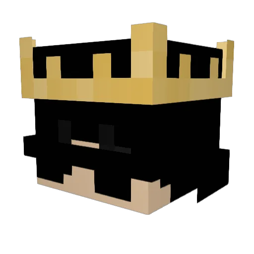 No0ne_xD Minecraft avatar head, 3D render