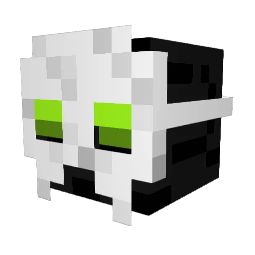 NoBlatant1 Minecraft avatar head, 3D render