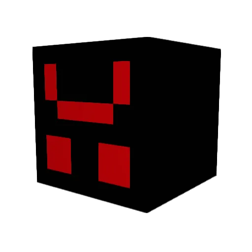 NoChoice1 Minecraft avatar head, 3D render