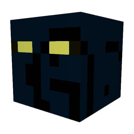 NoFeark Minecraft avatar head, 3D render