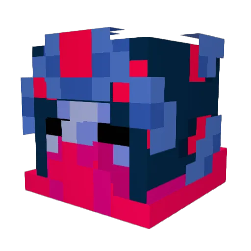 NoGAonJFK Minecraft avatar head, 3D render