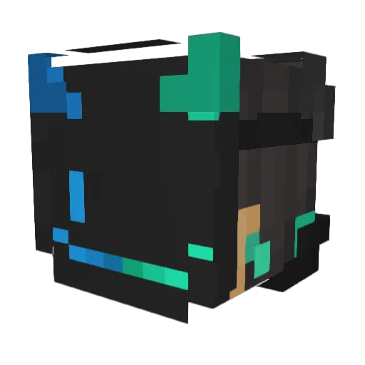 NoGi_Le Minecraft avatar head, 3D render