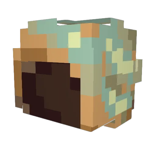NoGoodNames Minecraft avatar head, 3D render