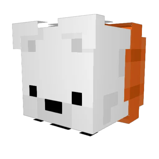 NoHackingMySite Minecraft avatar head, 3D render