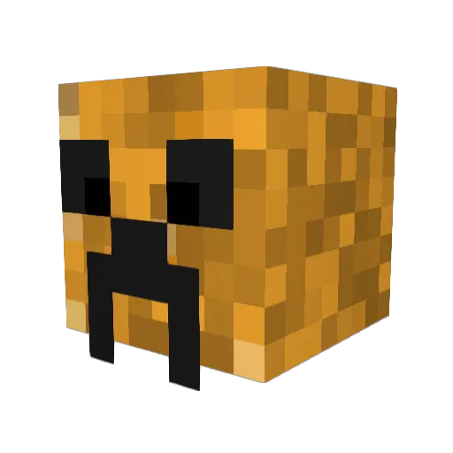 NoHaqsJustSkill Minecraft avatar head, 3D render