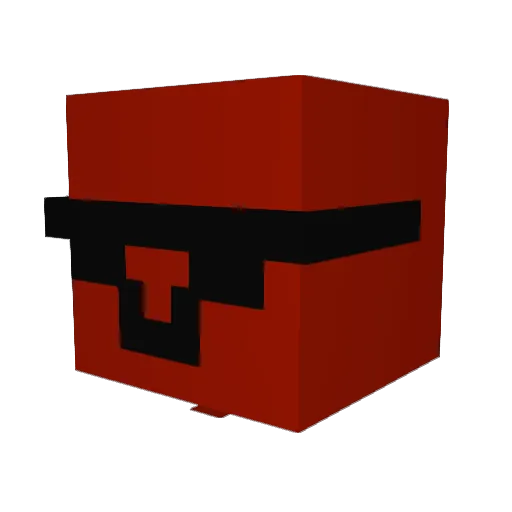 NoKilling Minecraft avatar head, 3D render