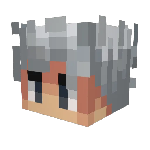NoLiMiTx0 Minecraft avatar head, 3D render