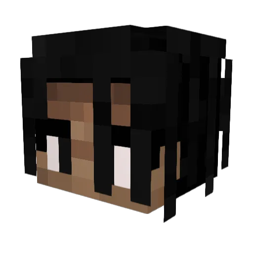NoLimitTMG Minecraft avatar head, 3D render
