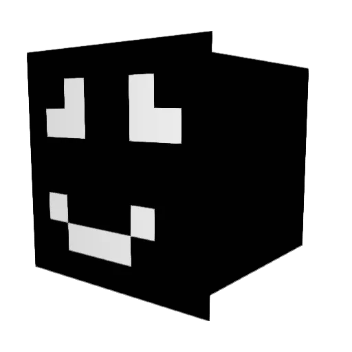 NoLukis Minecraft avatar head, 3D render
