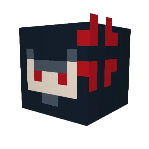 NoMad_8k Minecraft avatar head, 3D render
