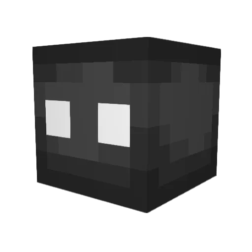 NoMeVengas Minecraft avatar head, 3D render