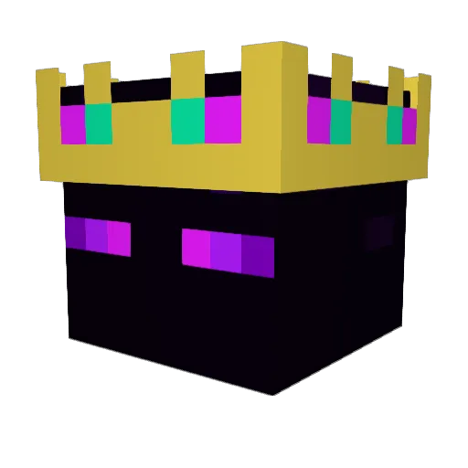 NoMissX Minecraft avatar head, 3D render