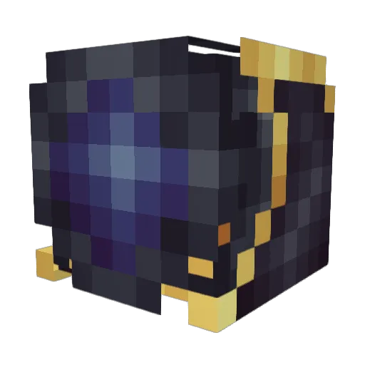 NoName1e Minecraft avatar head, 3D render