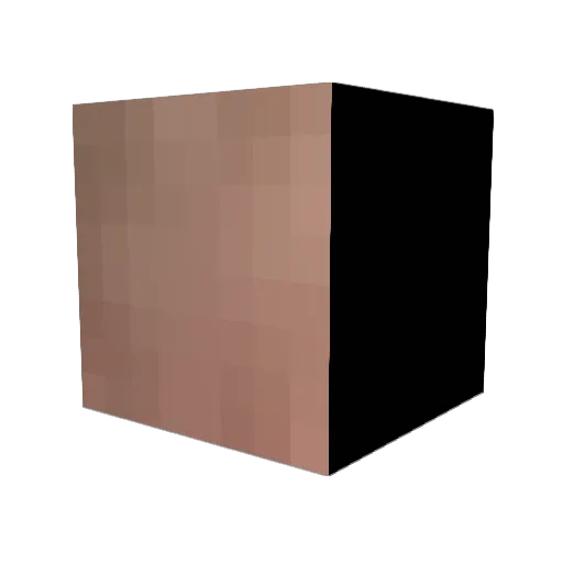 NoNatNovember Minecraft avatar head, 3D render