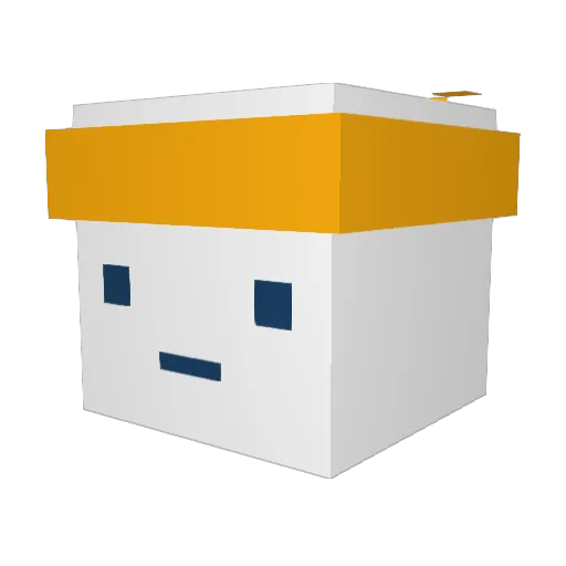 NoNotTrec Minecraft avatar head, 3D render