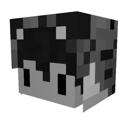 NoPersik Minecraft avatar head, 3D render