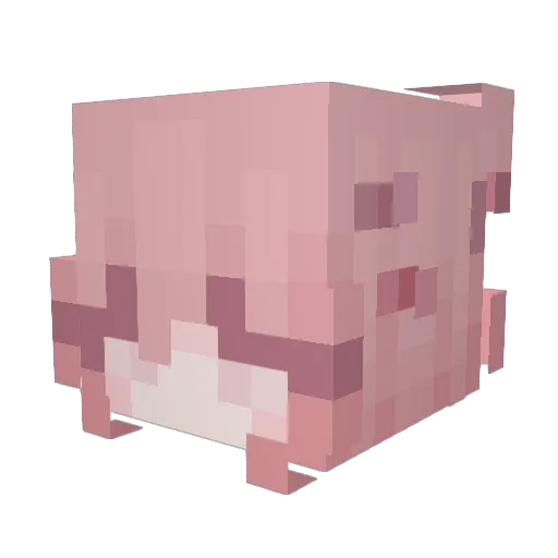 NoPlaying Minecraft avatar head, 3D render