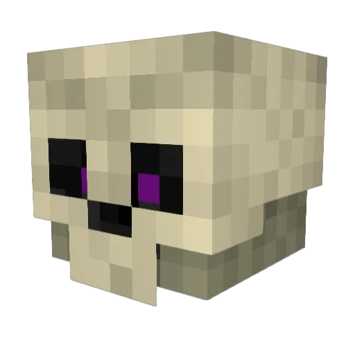 NoRest0 Minecraft avatar head, 3D render