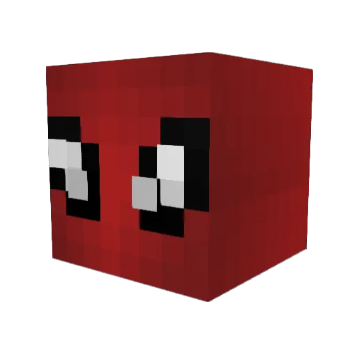NoSkillGamer69 Minecraft avatar head, 3D render