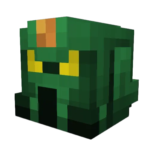 NoSkillGamer874 Minecraft avatar head, 3D render