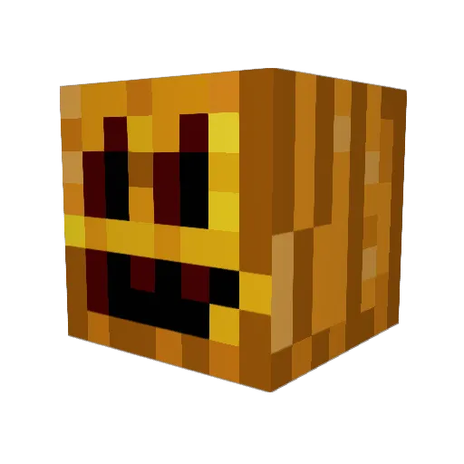 NoSkillzJustHaxx Minecraft avatar head, 3D render